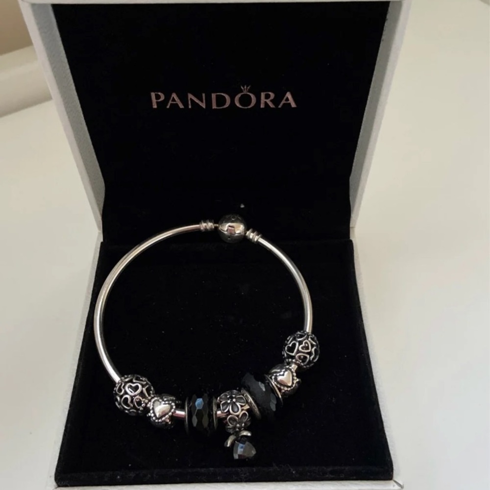 Authentic Pandora Bangle Bracelet - image 1